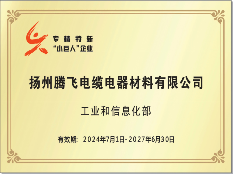 专精特新“小巨人”企业